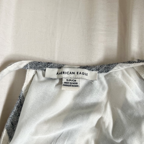 American Eagle | AE Striped One Piece Beach Romper - Picture 7 of 9